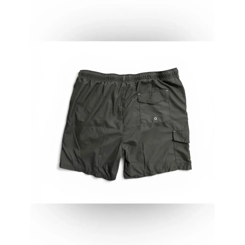 Tommy Bahama Black Swim Trunks with Drawstring XL